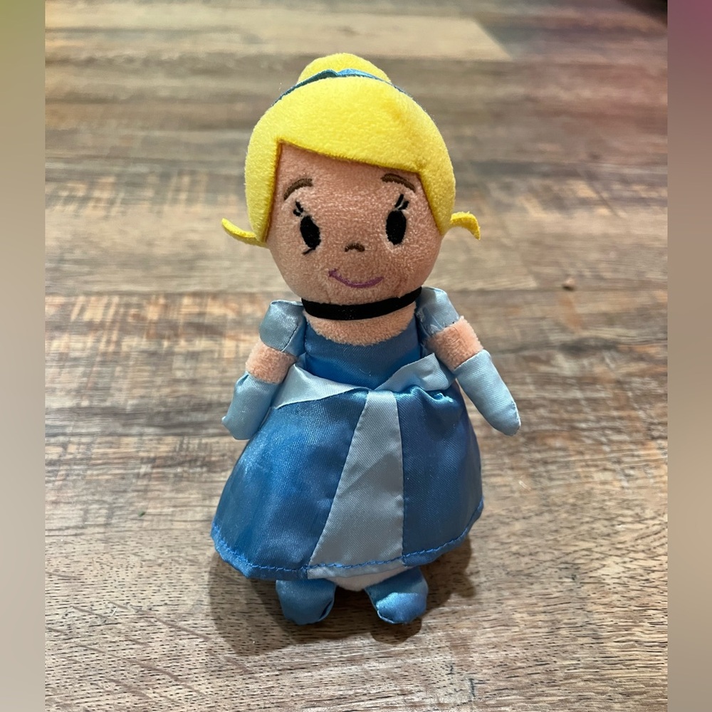 Blue Cinderella Princess Plush Doll - 6 inches